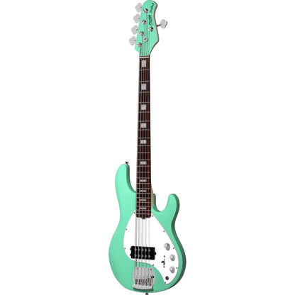 Sterling by Music Man SUB Series StingRay 5 Plus Electric Bass - Seafoam Green