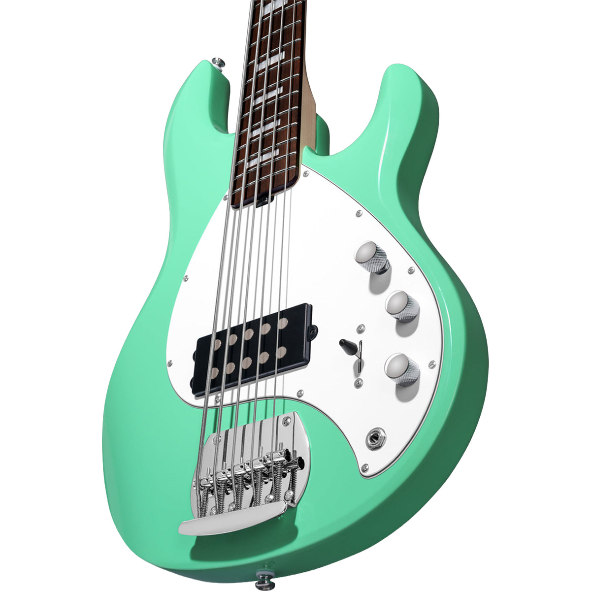 Sterling by Music Man SUB Series StingRay 5 Plus Electric Bass - Seafoam Green
