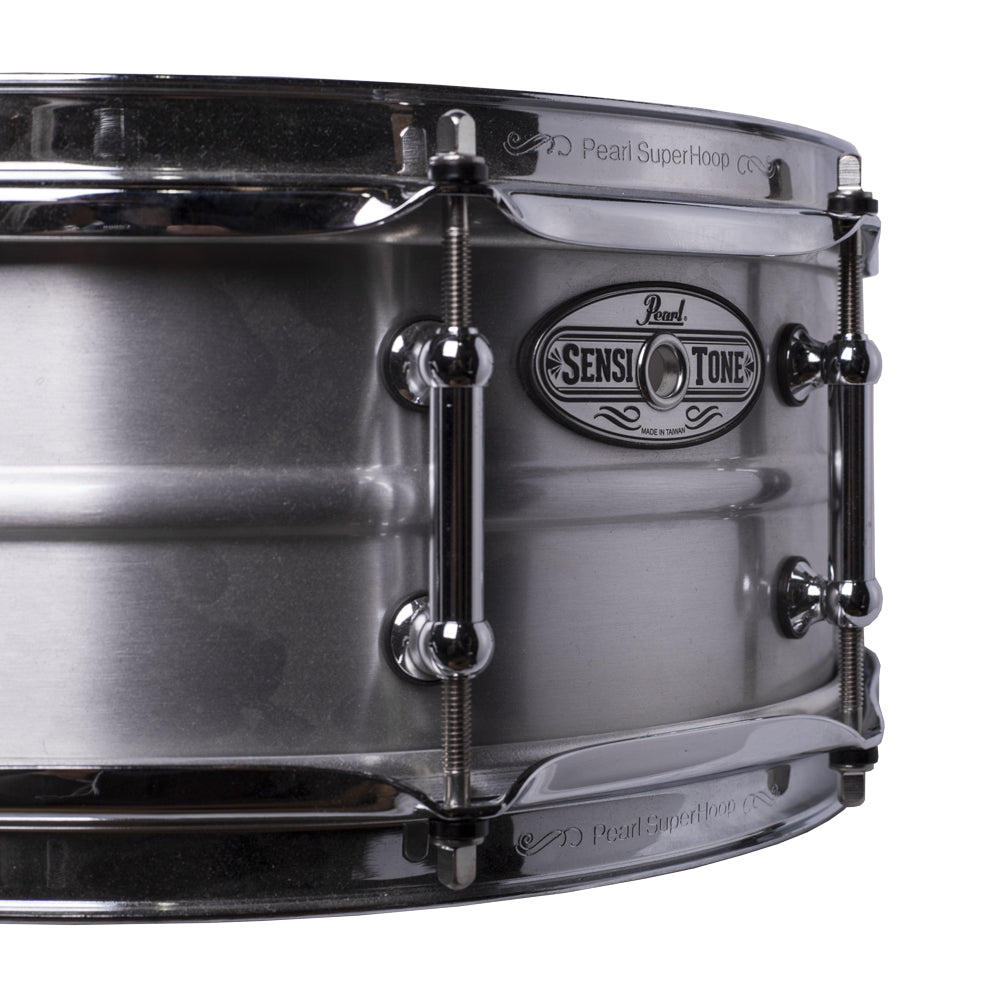 Pearl STA1450AL 14x5 Inches Sensitone Snare Drum Beaded Seamless Aluminum (STA1450AL)