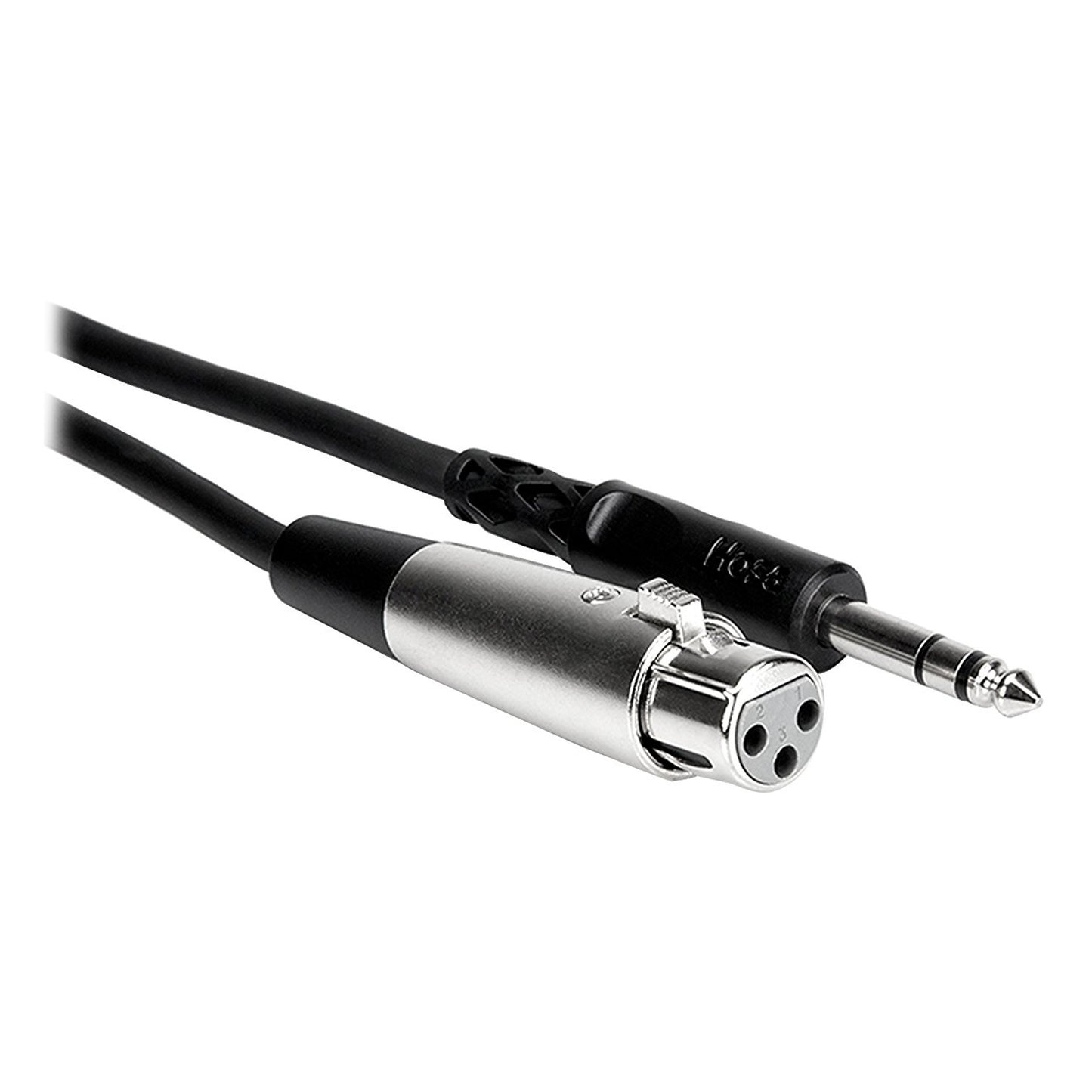 Hosa STX-102F XLR Female to 1/4"" TRS Balanced Interconnect Cable, 2 Feet