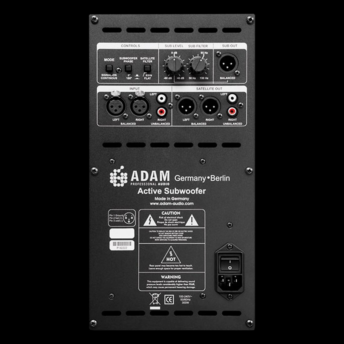 Adam Audio Sub10 Mk2 Powered Studio Subwoofer