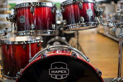 Mapex Saturn V Shell Kit in Cherry Mist Maple Burl (SV529XUBKLE)