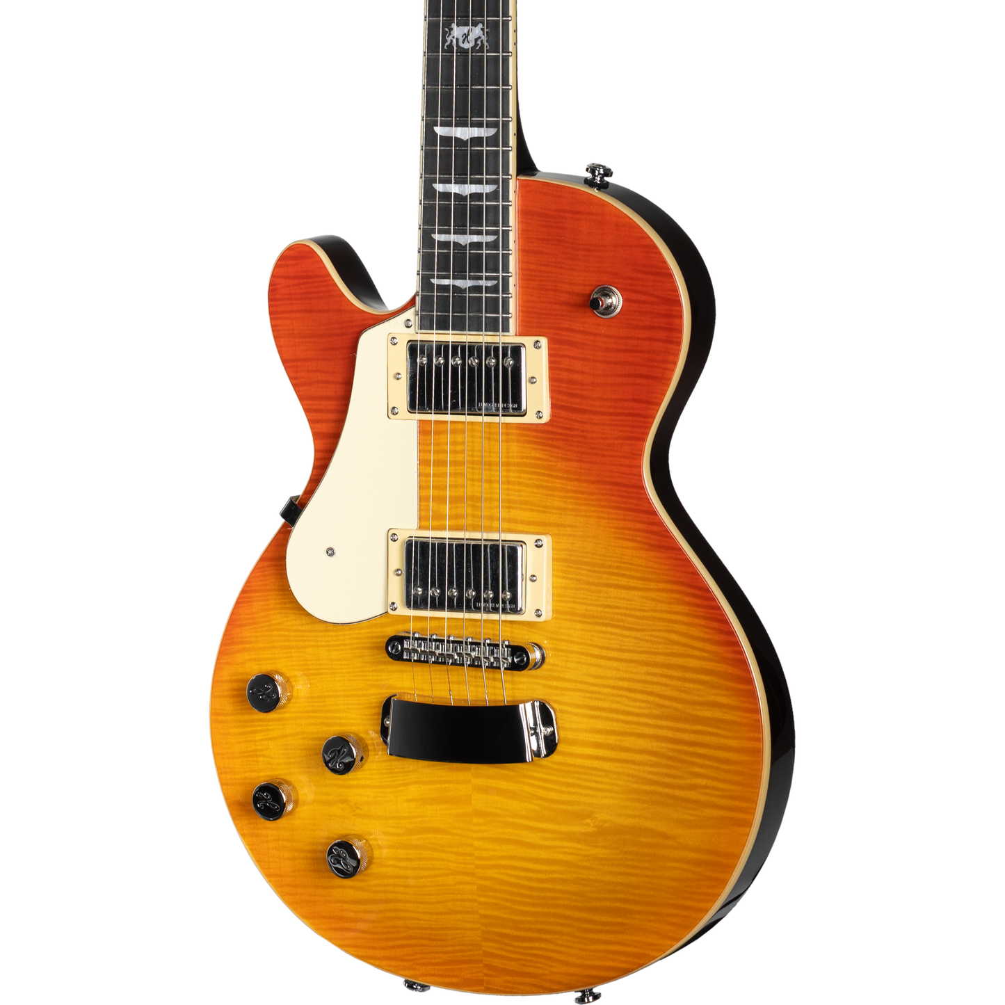 Hagstrom Swede MK3 Left Handed Electric Guitar - Mandarin Burst