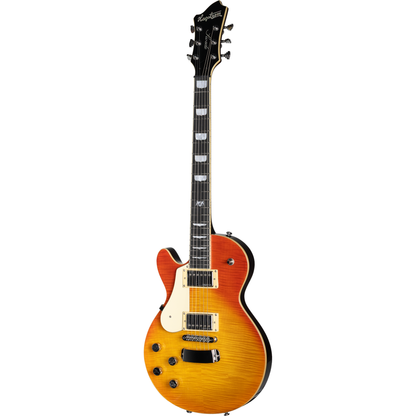 Hagstrom Swede MK3 Left Handed Electric Guitar - Mandarin Burst