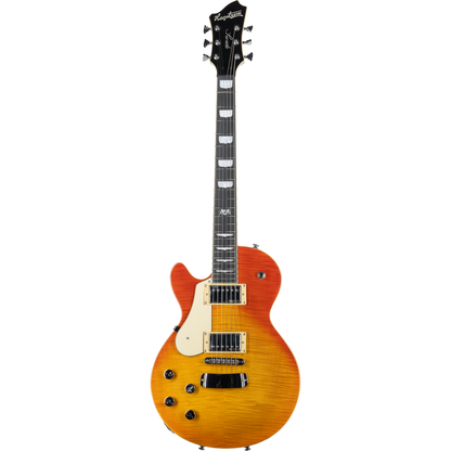Hagstrom Swede MK3 Left Handed Electric Guitar - Mandarin Burst