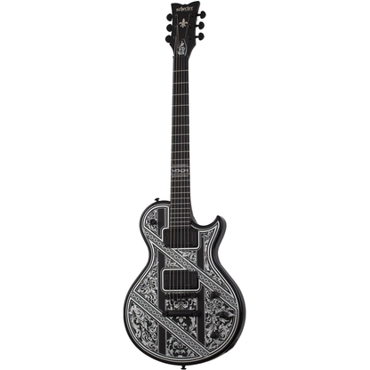 Schecter Solo-II Przym Palladium Electric Guitar - Gloss Black