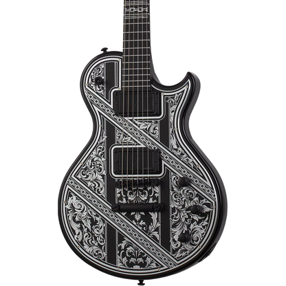 Schecter Solo-II Przym Palladium Electric Guitar - Gloss Black