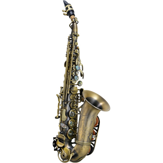 P. Mauriat System-76 Soprano Saxophone - Dark Finish Outfit