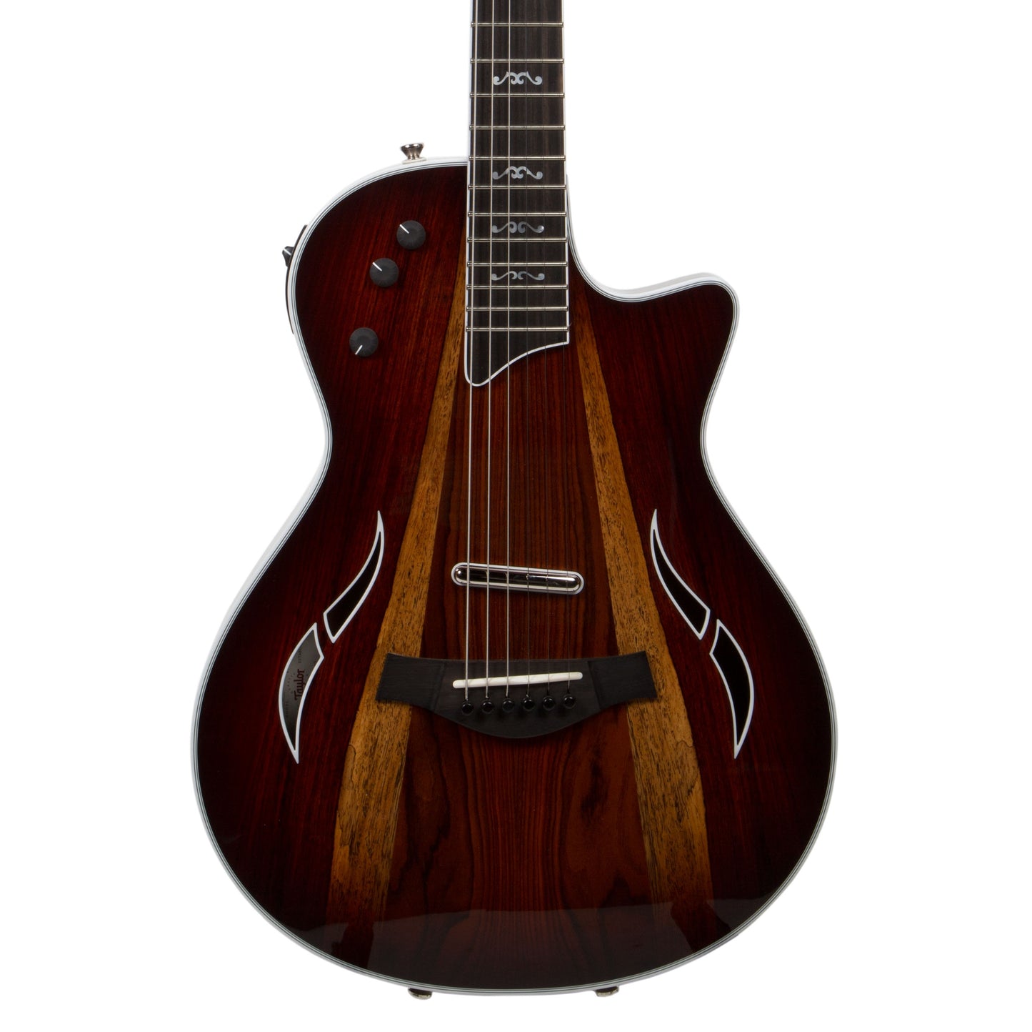 Taylor T5Z Custom Thinline Hybrid Acoustic Electric Guitar with Cocobolo Top (T5ZCUSTOMCRP110959133)