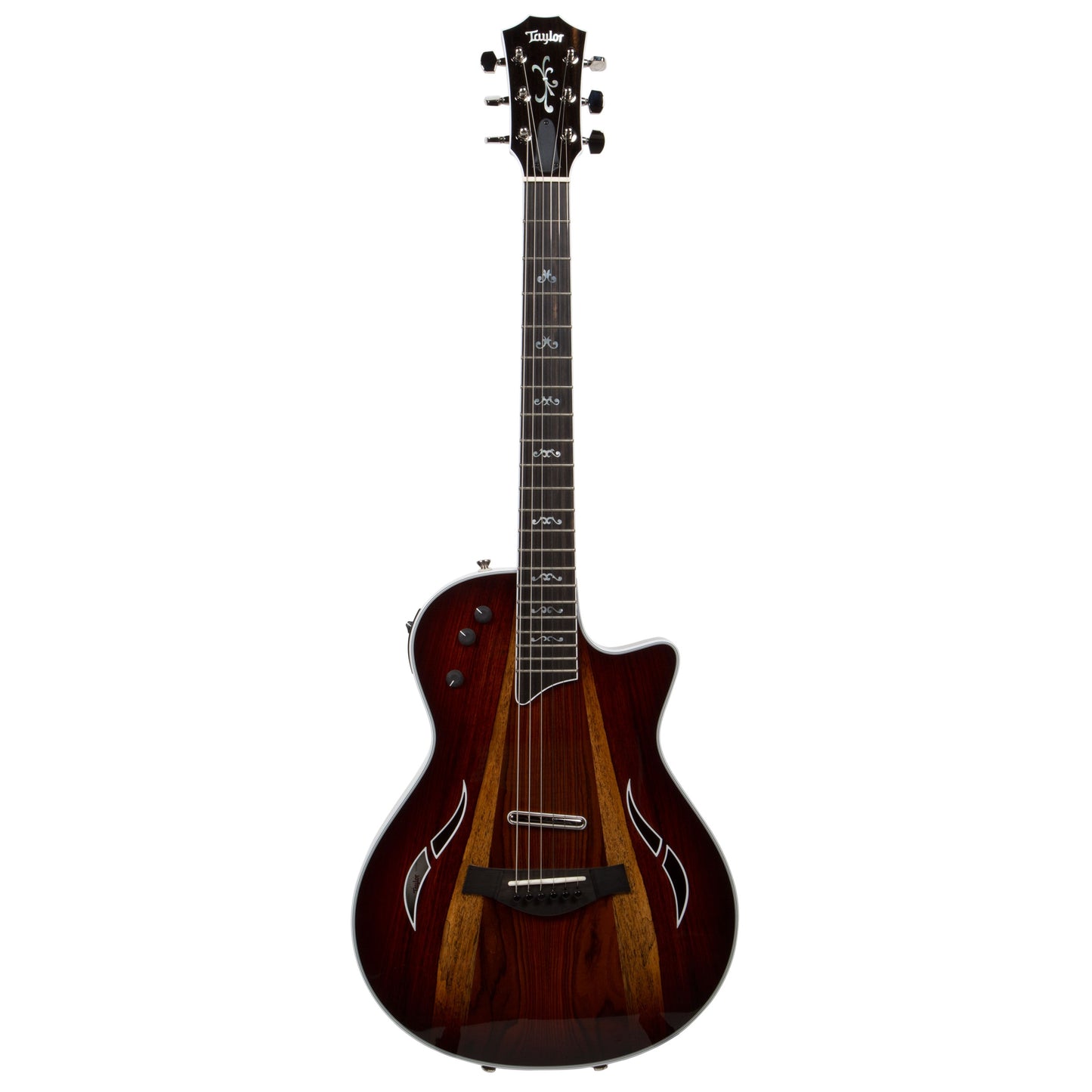 Taylor T5Z Custom Thinline Hybrid Acoustic Electric Guitar with Cocobolo Top (T5ZCUSTOMCRP110959133)