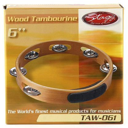Stagg TAWH061 Pretuned 6" Tambourine