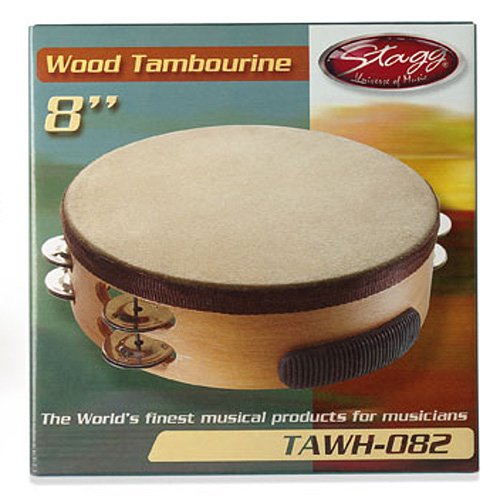Stagg TAWH082 Pretuned 8" Tambourine