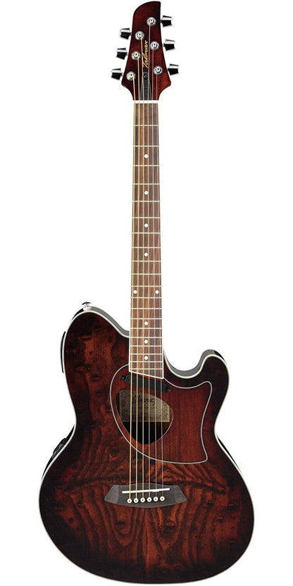 Ibanez TCM50VBS Talman Acoustic Guitar in Vintage Brow Sunburst High Gloss