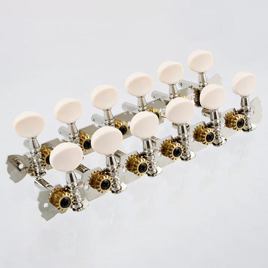 All Parts TK-0798-001 12 String Strip Chrome Tuning Keys