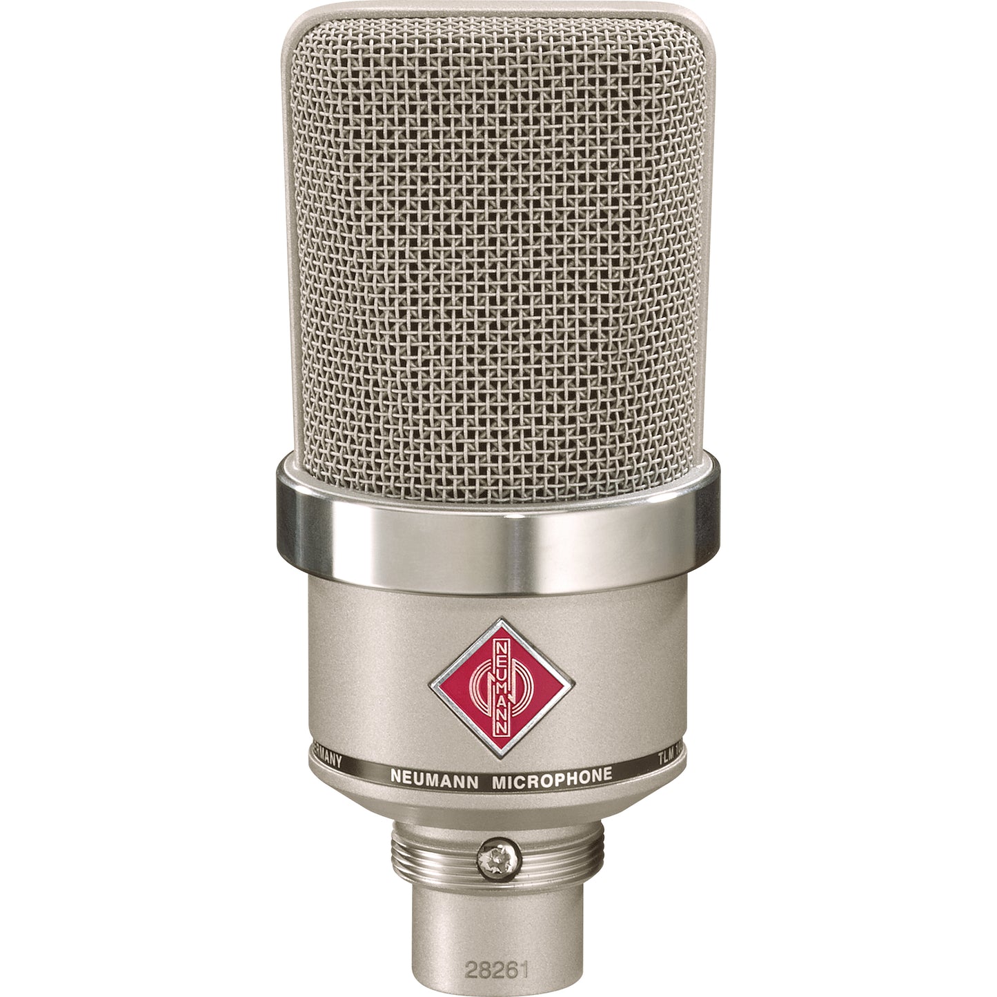 Neumann TLM 102 Studio Set Large Diaphragm Condenser Microphone, Nickel