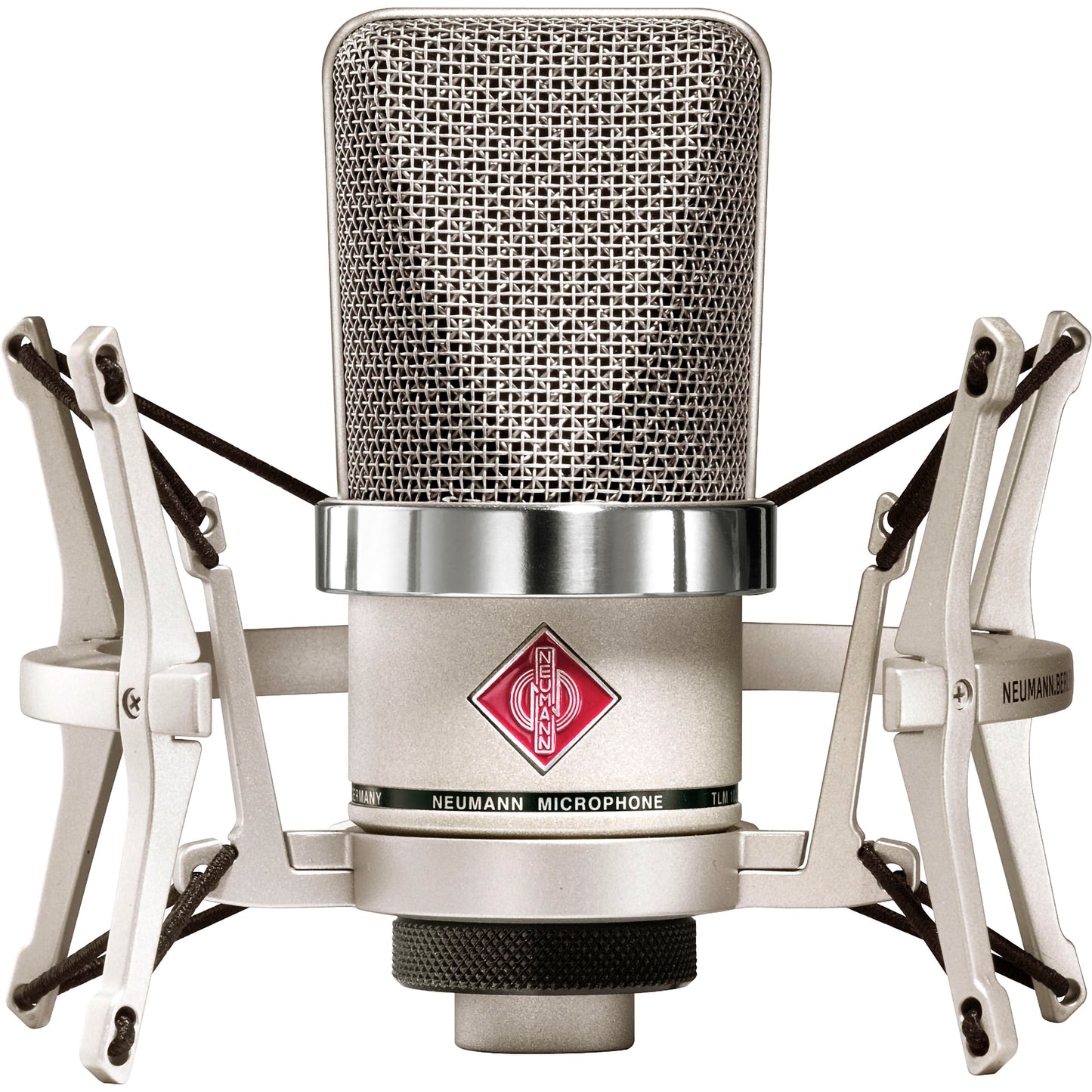 Neumann TLM 102 Studio Set Large Diaphragm Condenser Microphone, Nickel