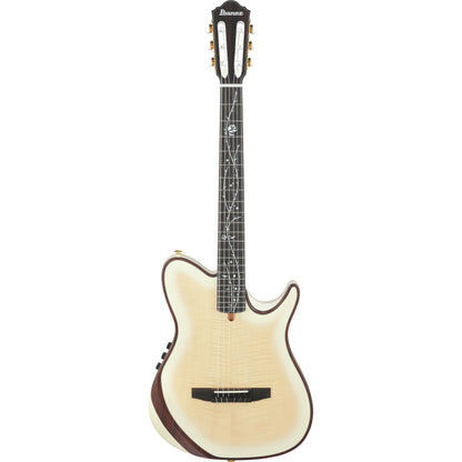 Ibanez TOD100FMN Tim Henson Acoustic Electric Guitar - Toasted Marshmallow Matte