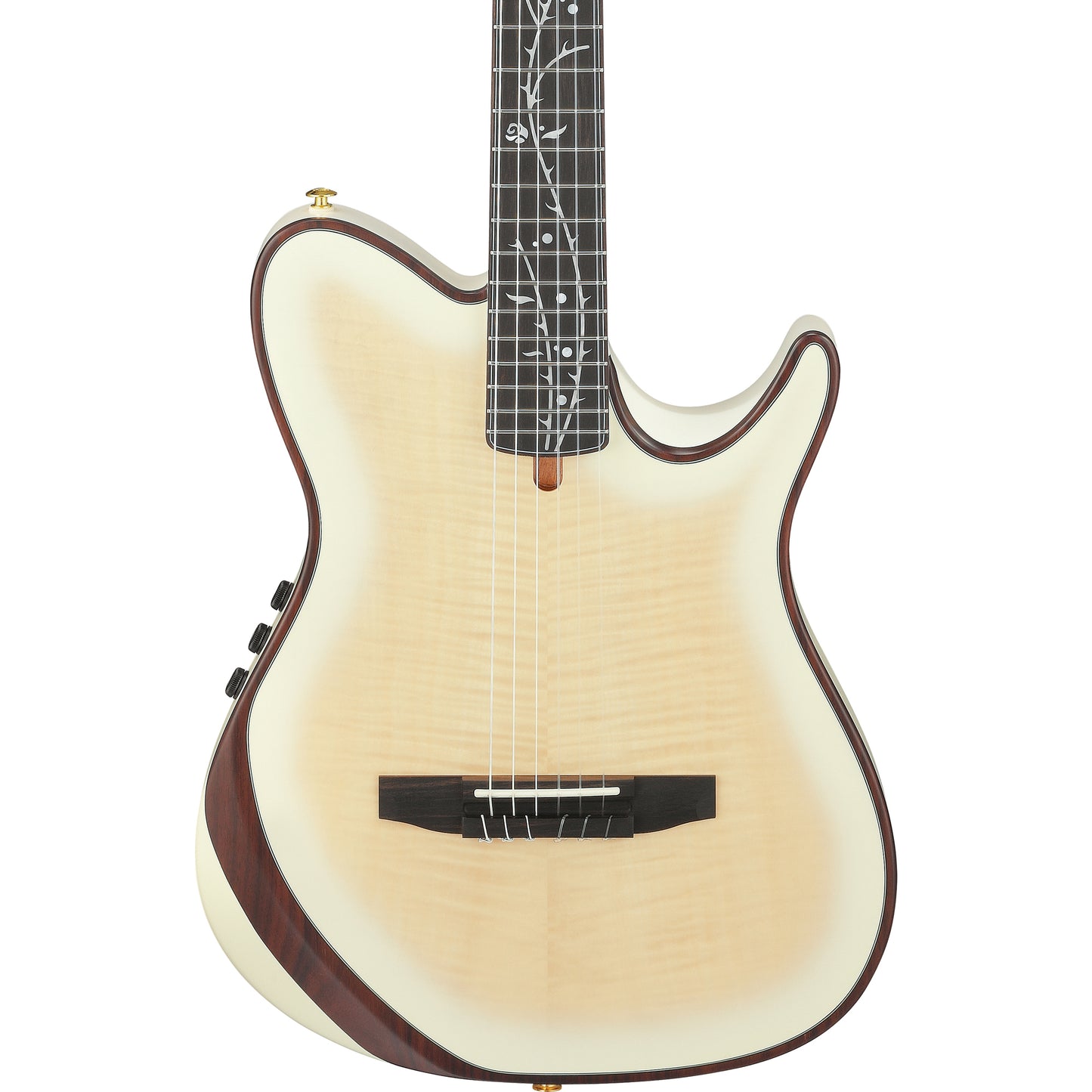 Ibanez TOD100FMN Tim Henson Acoustic Electric Guitar - Toasted Marshmallow Matte