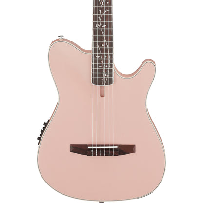 Ibanez TOD10N Tim Henson Acoustic Electric Guitar - Pearl Pink Flat