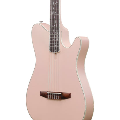 Ibanez TOD10N Tim Henson Acoustic Electric Guitar - Pearl Pink Flat