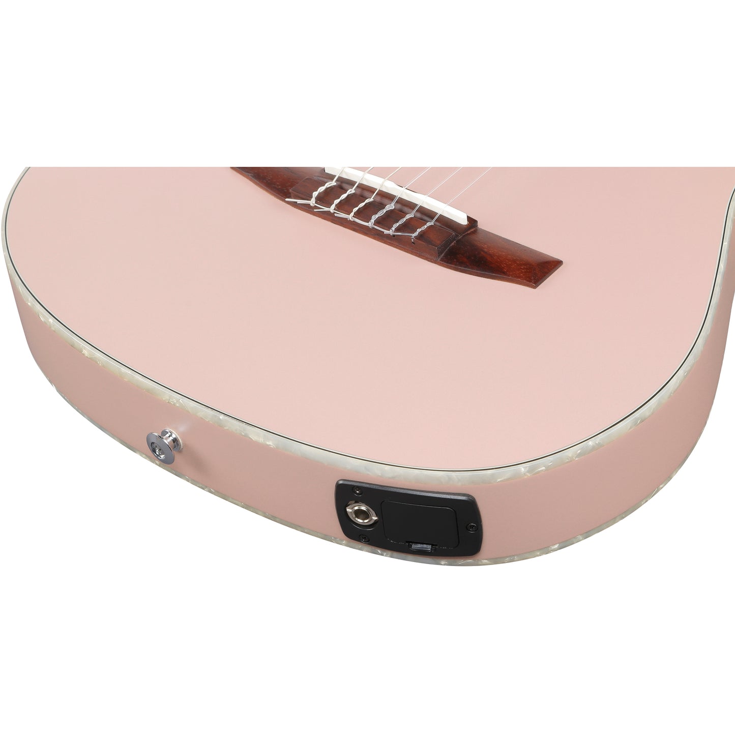 Ibanez TOD10N Tim Henson Acoustic Electric Guitar - Pearl Pink Flat