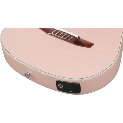 Ibanez TOD10N Tim Henson Acoustic Electric Guitar - Pearl Pink Flat
