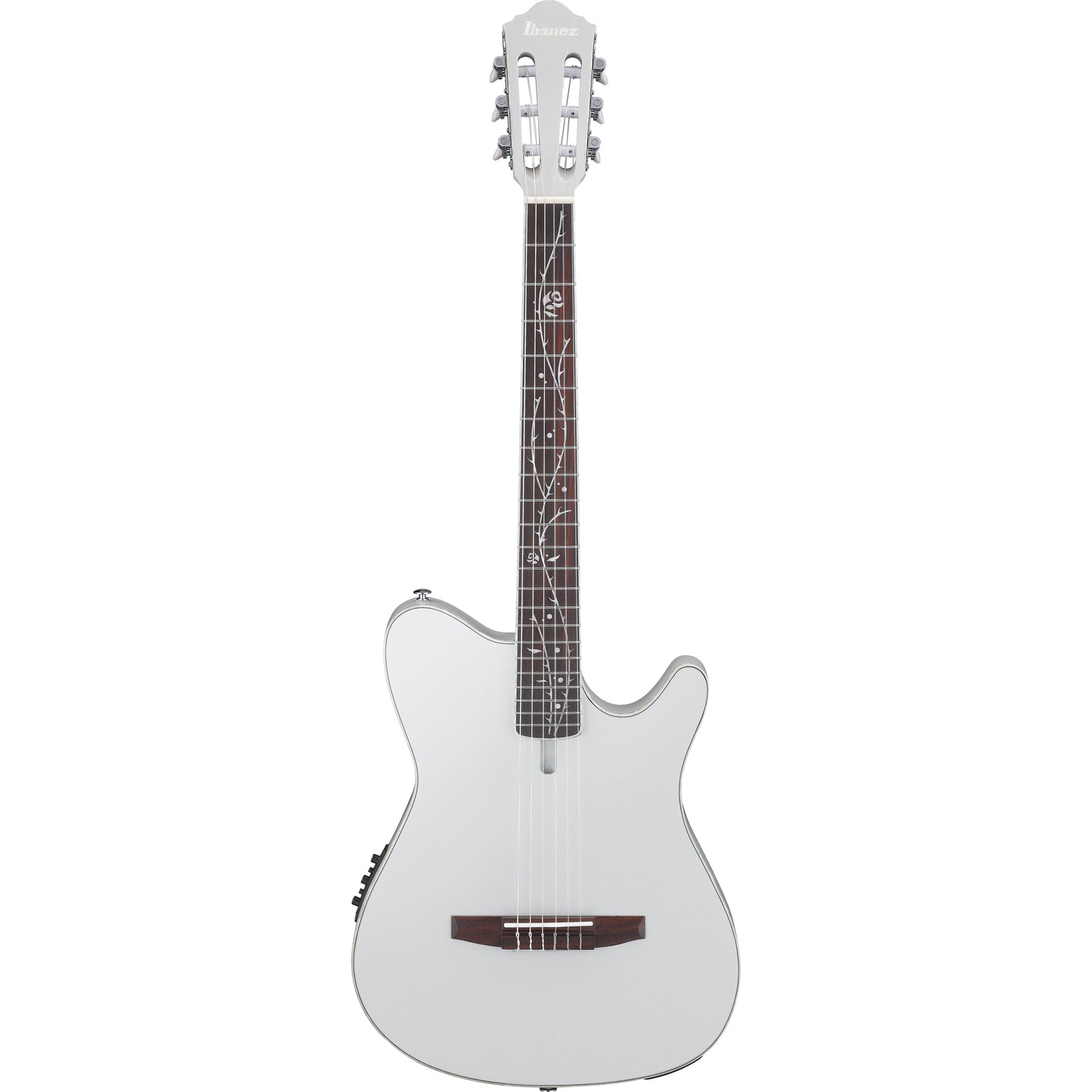 Ibanez TOD10N Tim Henson Acoustic Electric Guitar - Silver Metallic Flat