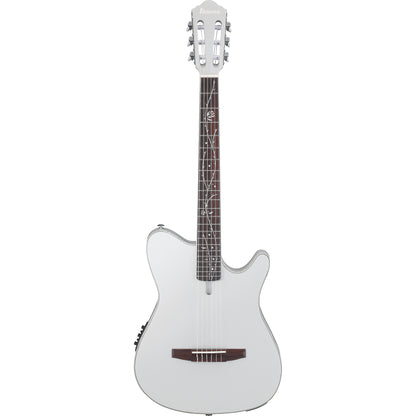 Ibanez TOD10N Tim Henson Acoustic Electric Guitar - Silver Metallic Flat