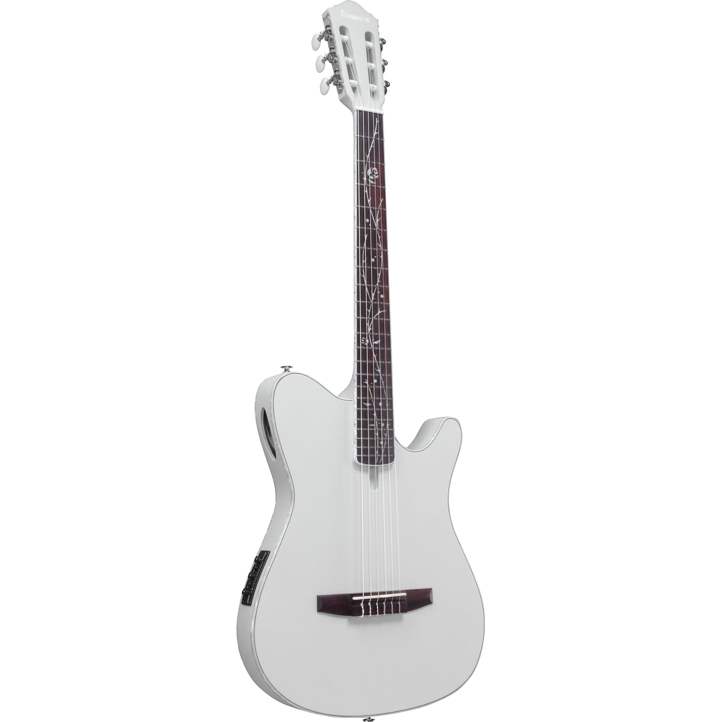 Ibanez TOD10N Tim Henson Acoustic Electric Guitar - Silver Metallic Flat