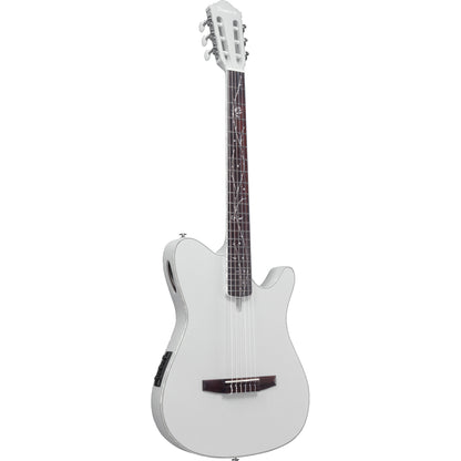 Ibanez TOD10N Tim Henson Acoustic Electric Guitar - Silver Metallic Flat