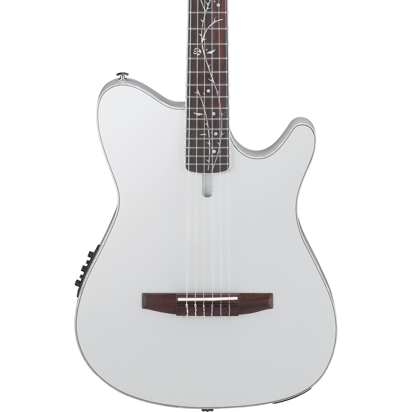 Ibanez TOD10N Tim Henson Acoustic Electric Guitar - Silver Metallic Flat