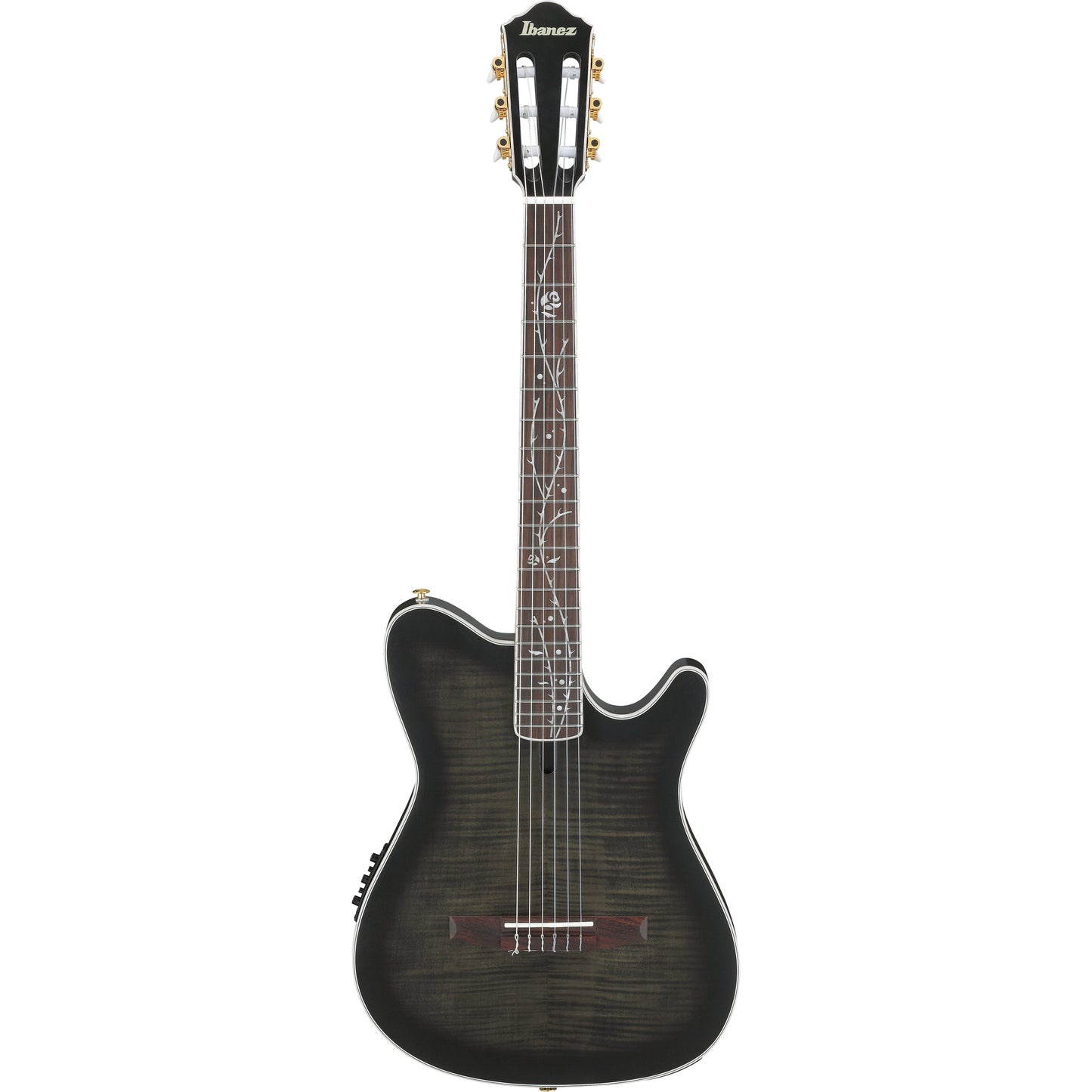Ibanez TOD20FMN Tim Henson Acoustic Electric Guitar - Black Burst Fade