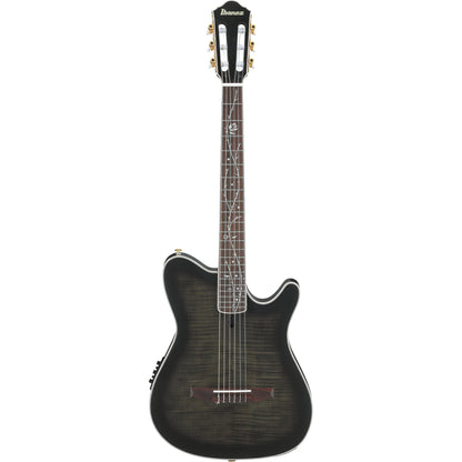 Ibanez TOD20FMN Tim Henson Acoustic Electric Guitar - Black Burst Fade