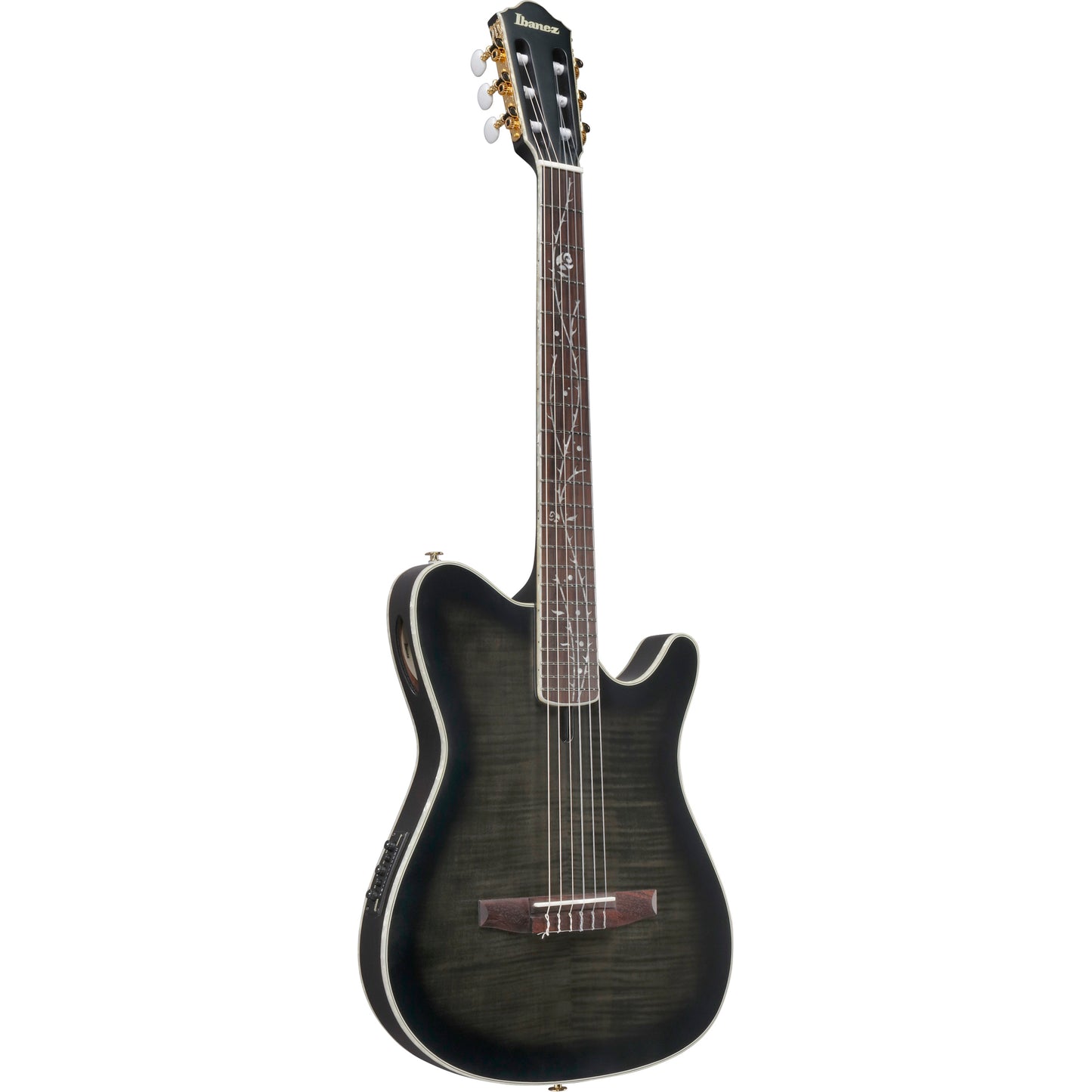 Ibanez TOD20FMN Tim Henson Acoustic Electric Guitar - Black Burst Fade