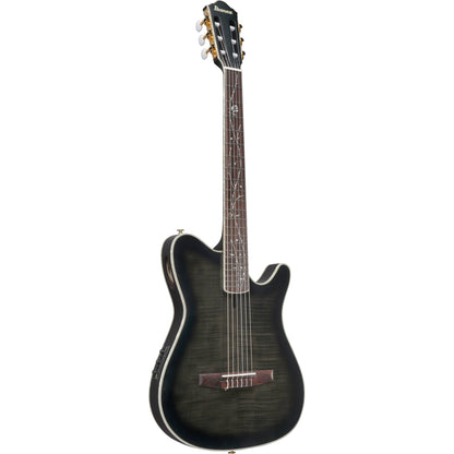 Ibanez TOD20FMN Tim Henson Acoustic Electric Guitar - Black Burst Fade