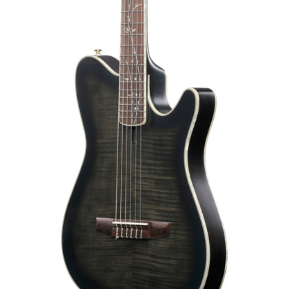 Ibanez TOD20FMN Tim Henson Acoustic Electric Guitar - Black Burst Fade