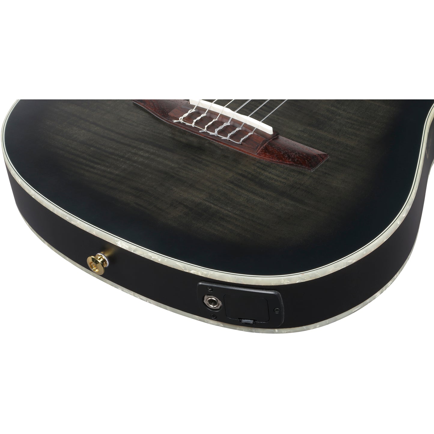 Ibanez TOD20FMN Tim Henson Acoustic Electric Guitar - Black Burst Fade