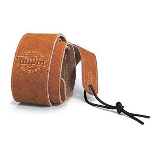 Taylor TS250-07 Taylor Strap, Embroidered Suede, 2.5", Honey Gold