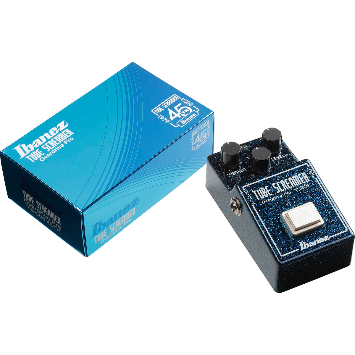 Ibanez TS808 45th Anniversary Tube Screamer Overdrive Pedal – Alto 