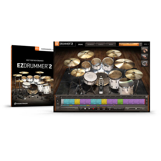 Toontrack EZ Drummer Virtual Instrument (Bundle)