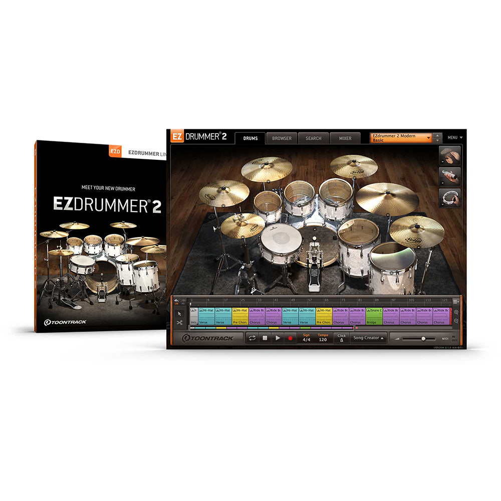 Toontrack EZ Drummer 2 Vintage Edition Virtual Instrument