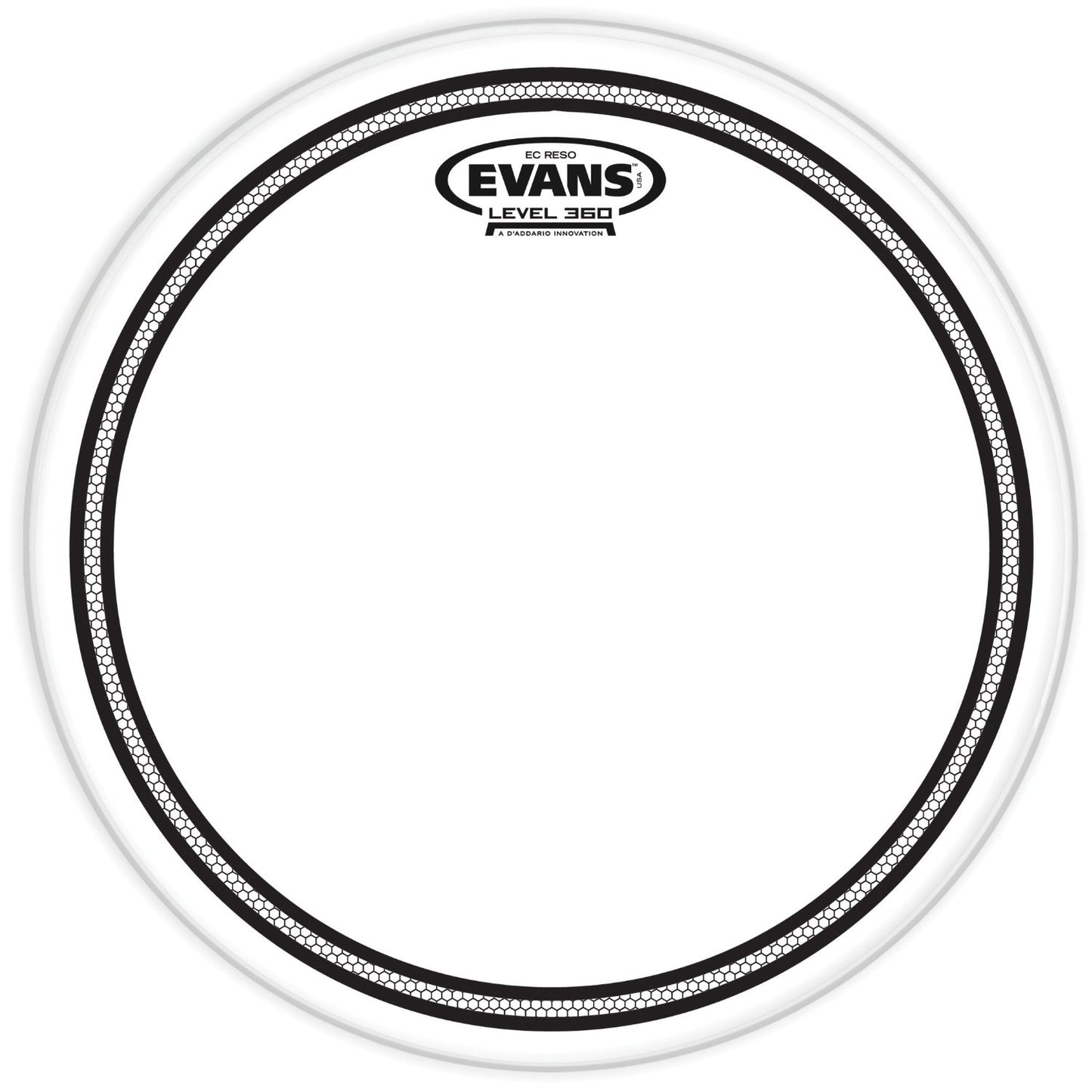 Evans EC Resonant Clear Drumhead, 10"