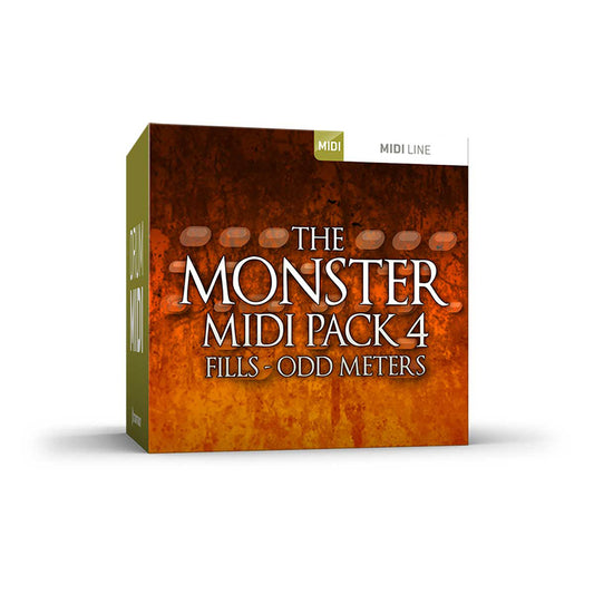 Toontrack Monster MIDI Pack 4 (Fills In Odd Meters)
