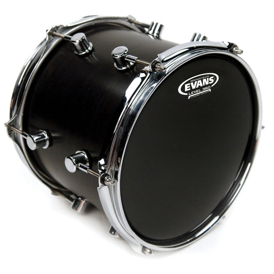 Evans Resonant Black Drumhead, 16 Inch