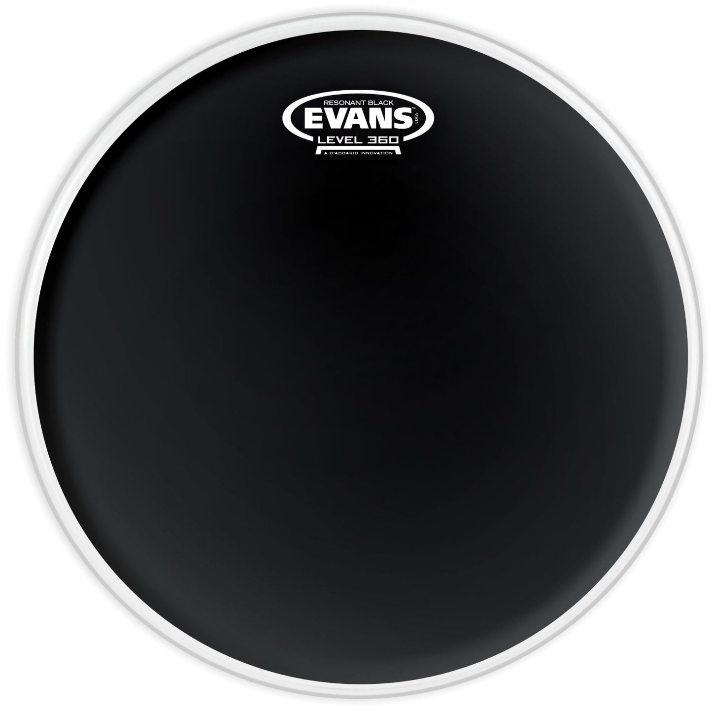 Evans Resonant Black Drumhead, 16 Inch