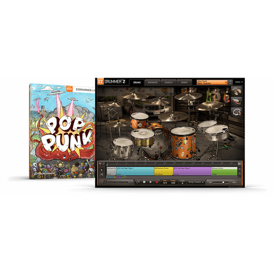 Toontrack Pop Punk EZX Expansion for EZ Drummer