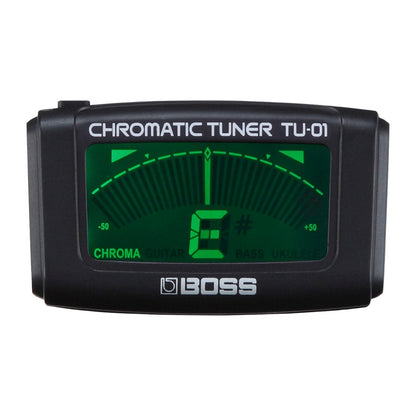 Boss TU-01 Clip-on Chromatic Tuner - Black