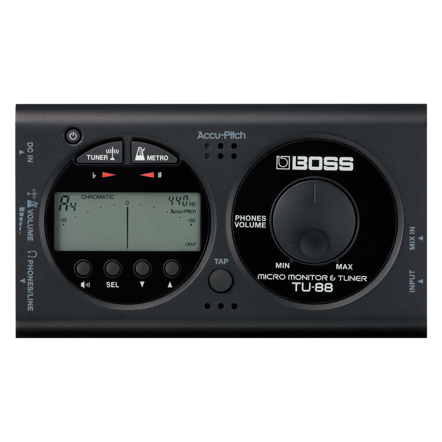 Boss TU-88 Micro Monitor and Tuner for Guitar and Bass (TU88)