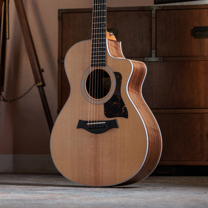 Taylor 212ce Grand Concert Walnut Acoustic Electric Guitar - Natural