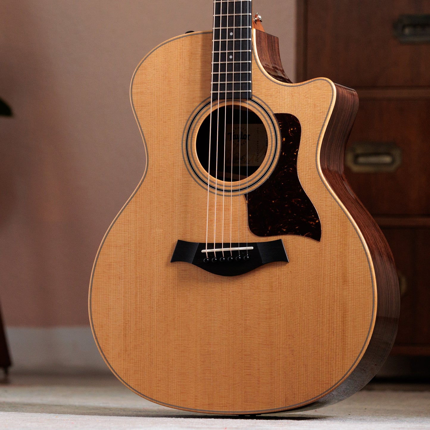 Taylor 414ce Studio Grand Auditorium Acoustic Electric Guitar - Natural